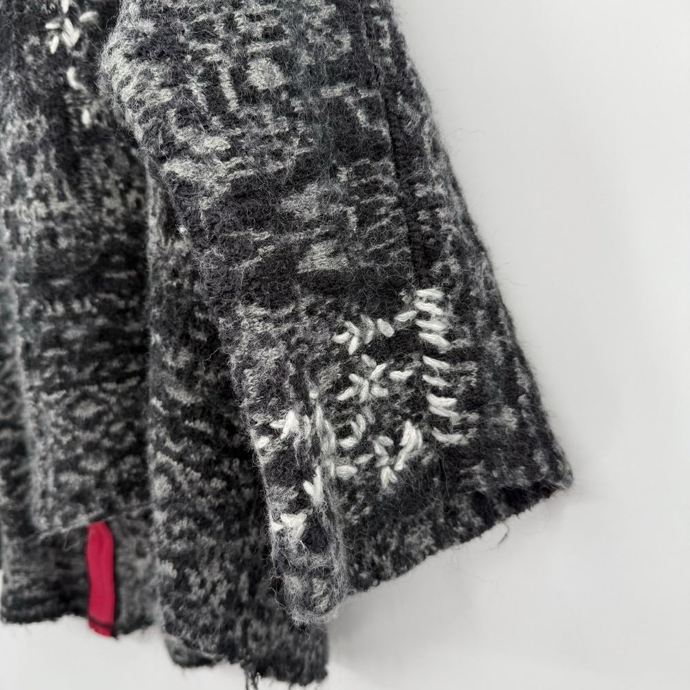 Free People Gray Raggy Knit Wool blend‎ small - Picture 3 of 12